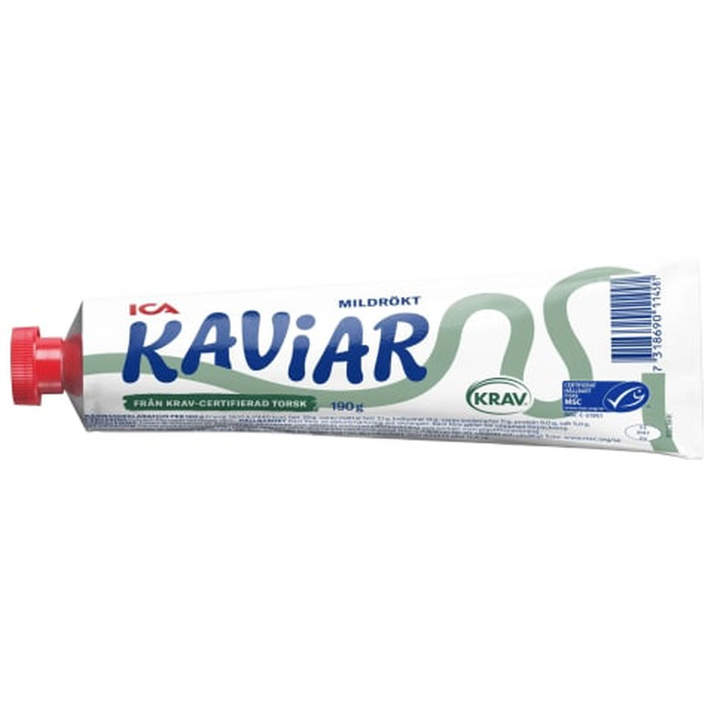 Tursamari kaaviar Ica rootsi MSC 190g