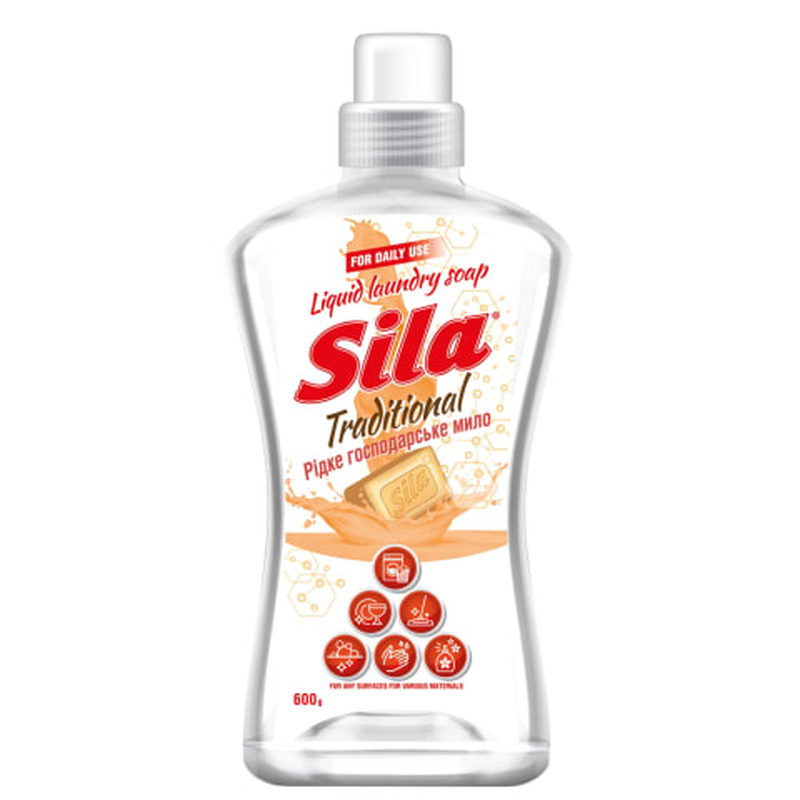 Vedelseep, SILA, 600 ml