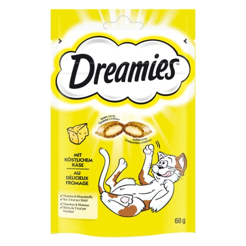 Kasside suupiste Dreamies juustuga 60g