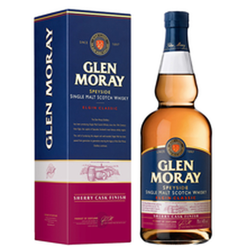 Glen MoraySherry Cask Single Malt whisky 40%vol 700ml