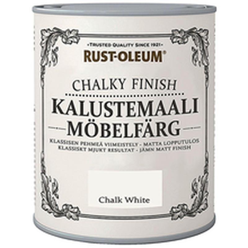 Mööblivärv Chalky Finish 750ml antiikvalge