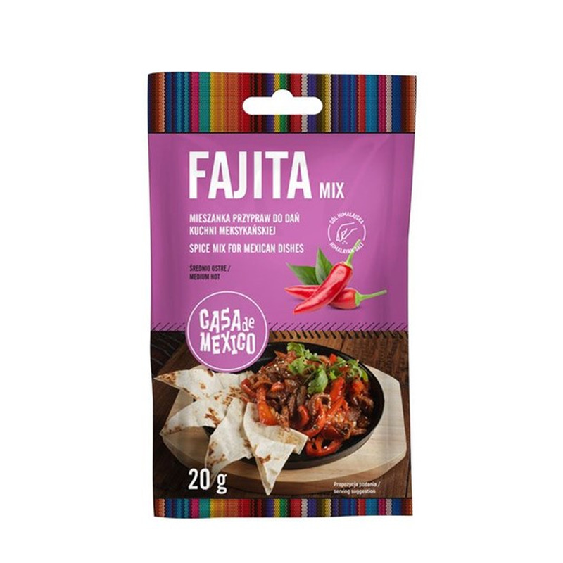 Fajita maitseainesegu, CASA DE MEXICO, 20 g