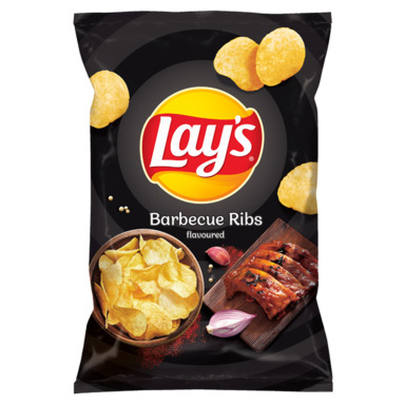 LAY'S Kartulikrõpsud BBQ ribimaitselised 130g