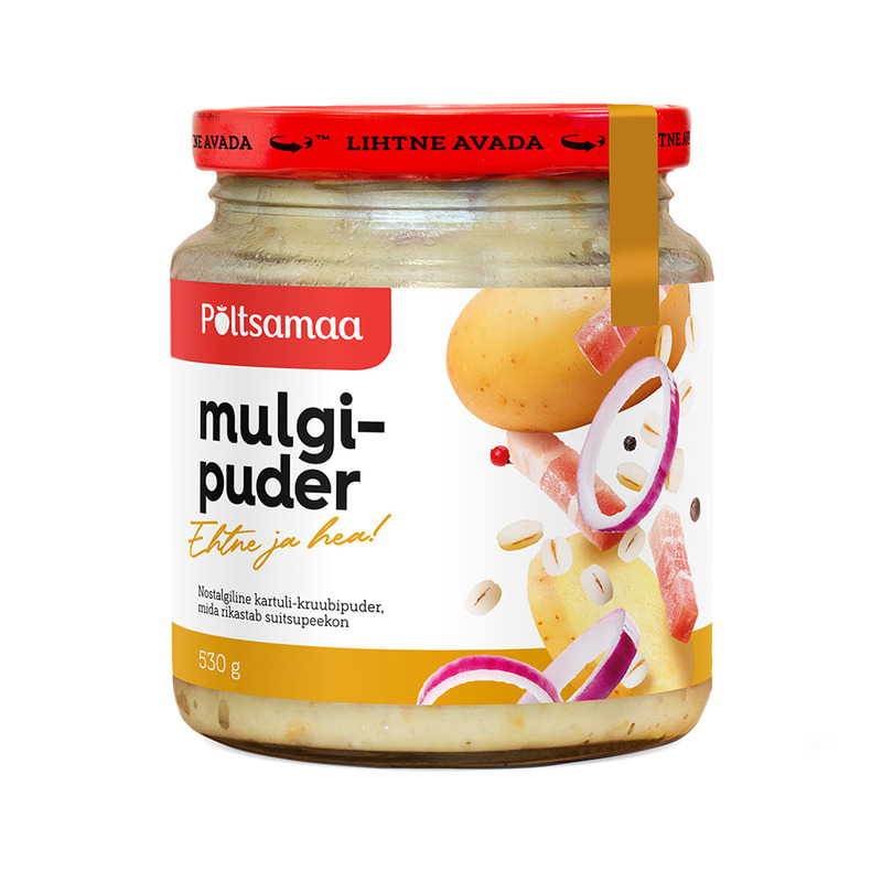 Mulgipuder suitsupeekoniga, PÕLTSAMAA, 530 g