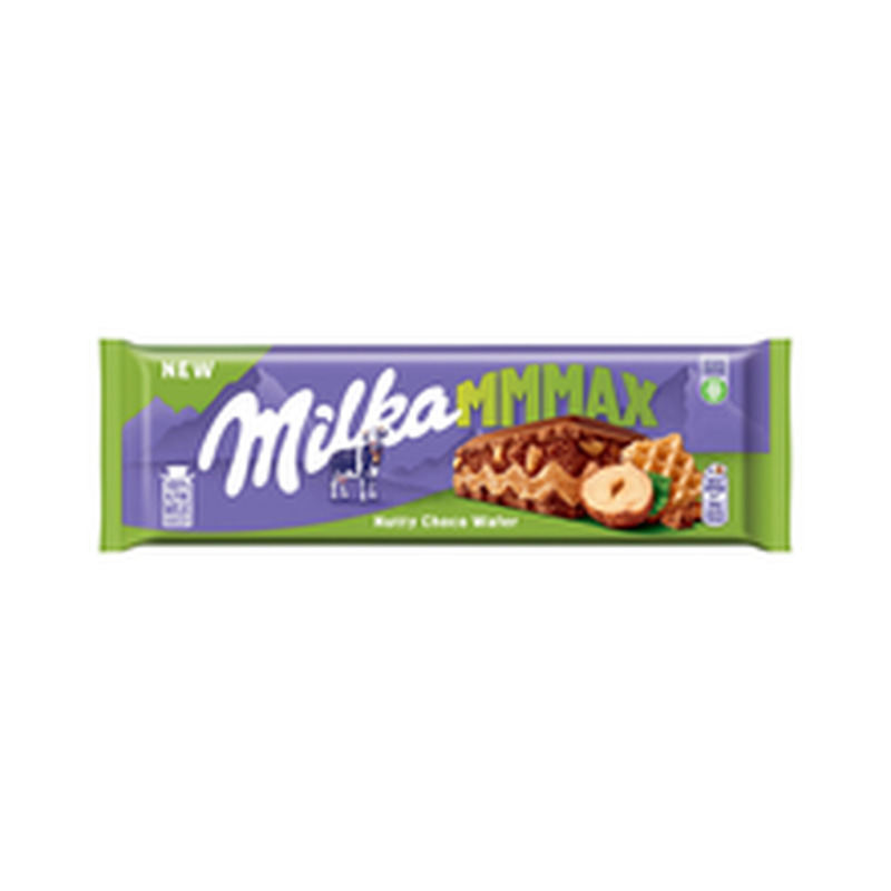 Piimašokolaad Nutty Wafer, MILKA, 270 g