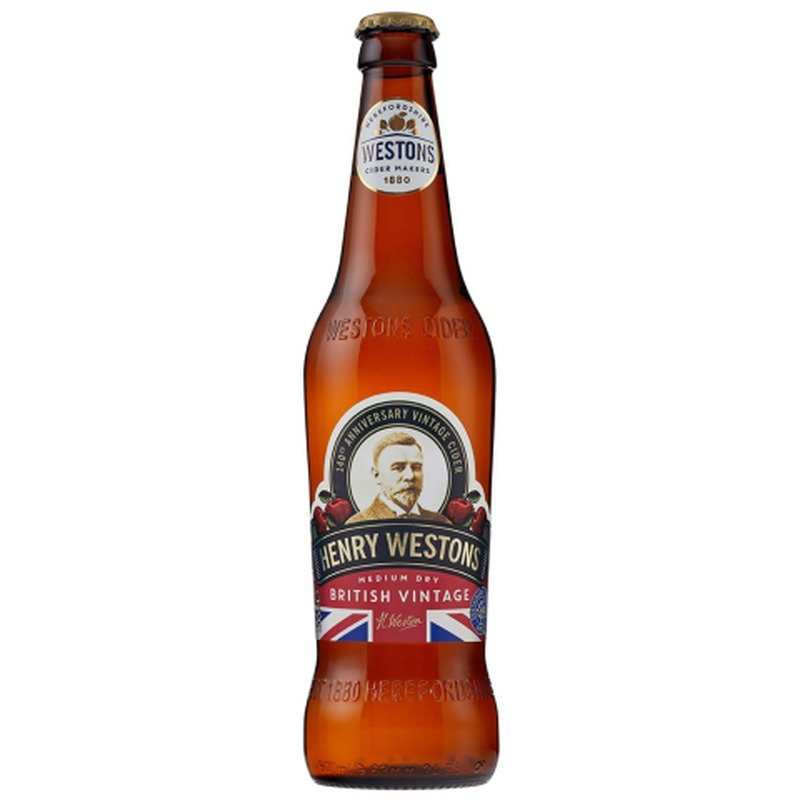 Siider Henry Westons British Vintage 7,3%vol 0,5l pdl