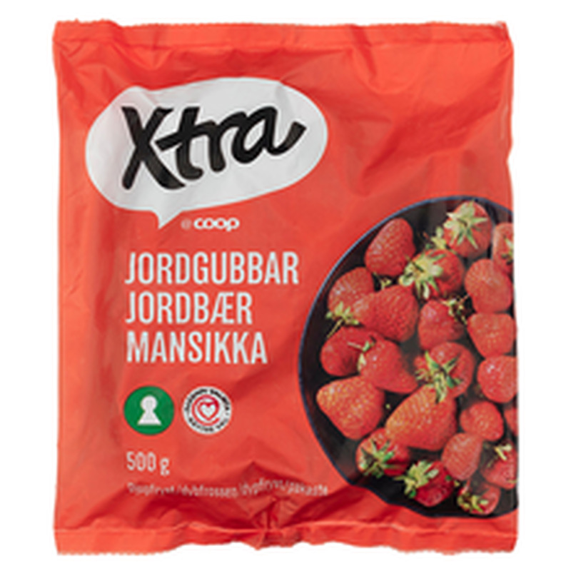 X-tra maasikad sügavkülmutatud 500g