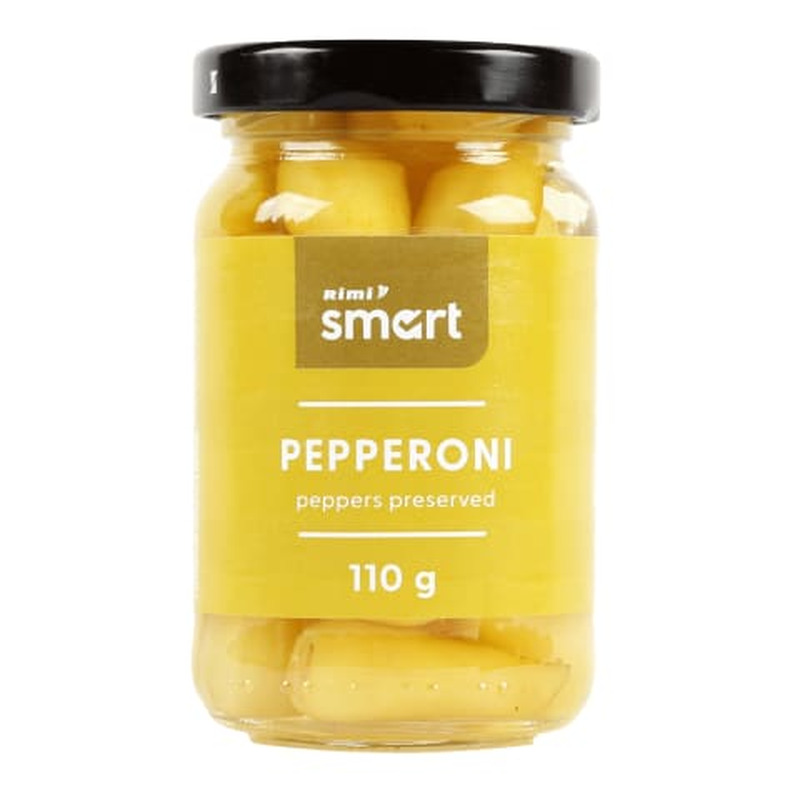 Konserveeritud baby pepperoni Rimi Smart 110g/50g