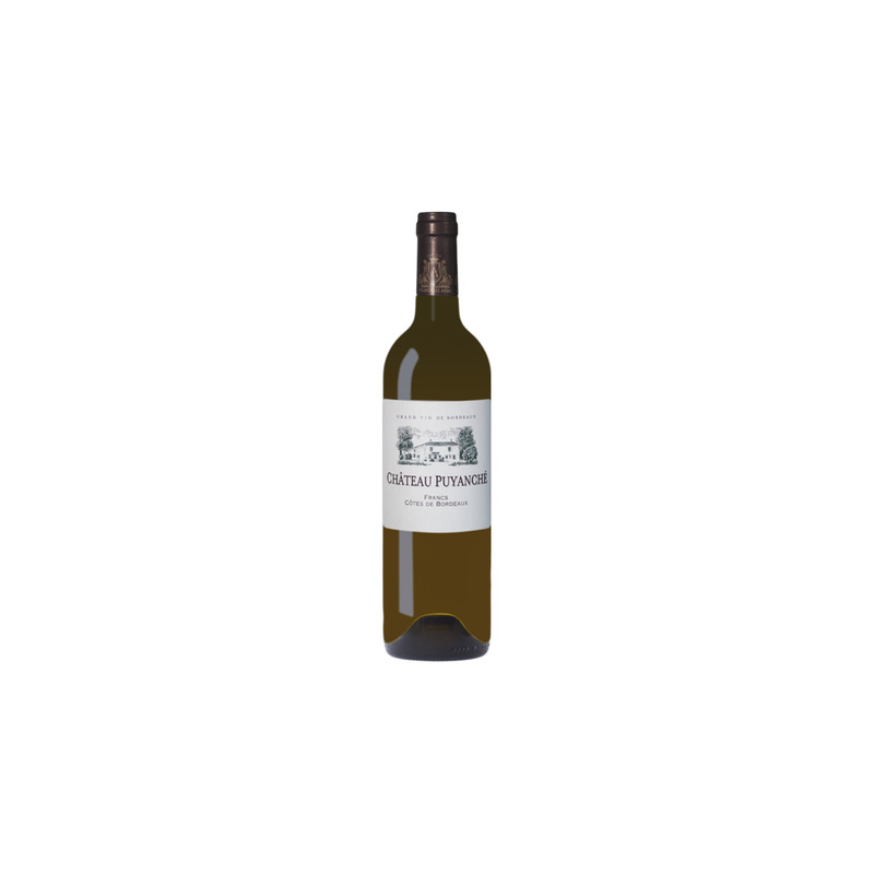 KAST 6 tk! Chateau Puyanché Cotes de Bordeaux blanc 75cl 13%