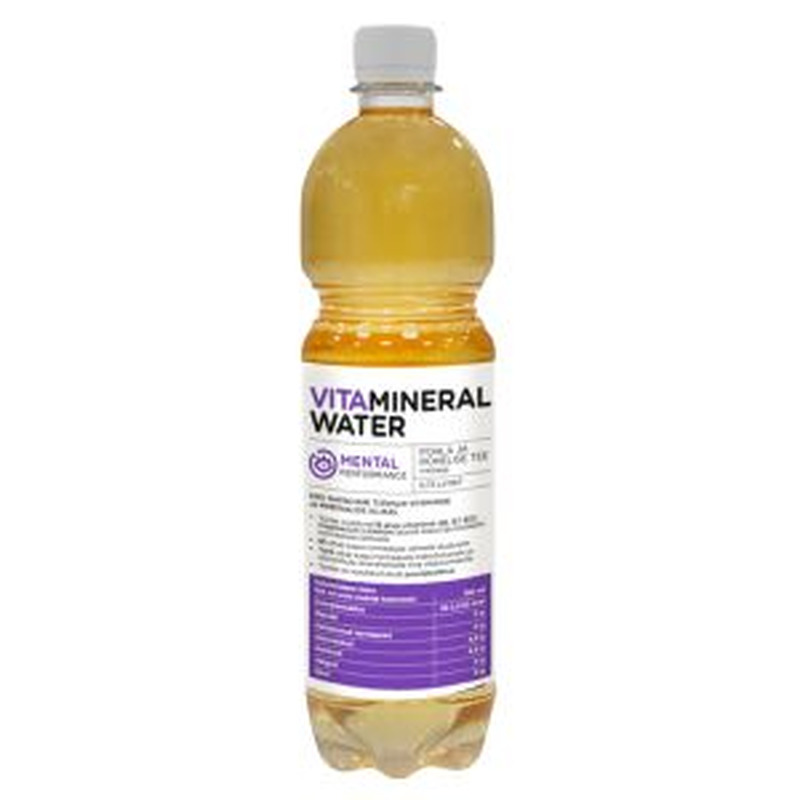 Pohla ja rohelise tee maitseline vitamiinidega jook Mental, VITAMINERAL, 750 ml