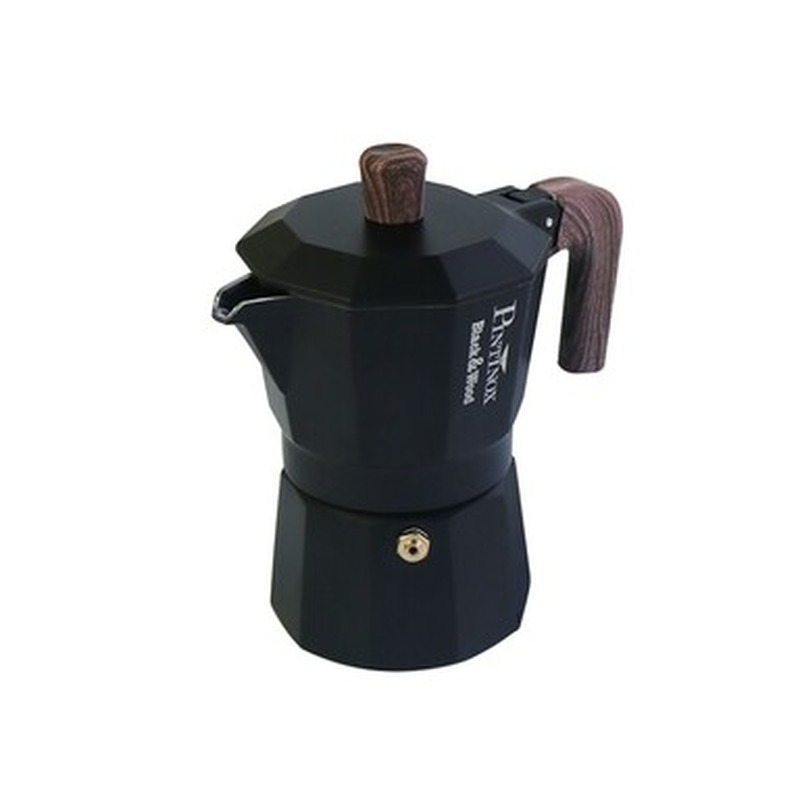 BEST Espresso kann Black & Wood, 3 tassi (Pintinox)