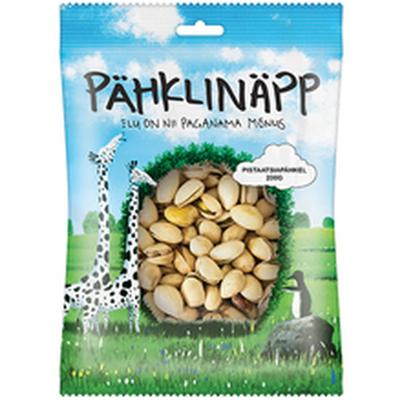 Pistaatsiapähkel soolata, PÄHKLINÄPP, 200g