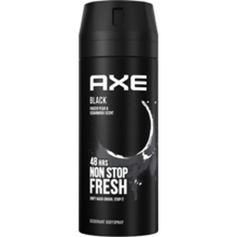 Spreideodorant Axe black 150 ml