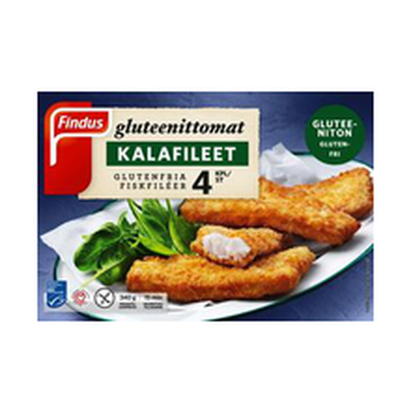 Findus külmutatud kalafilee, 340 g