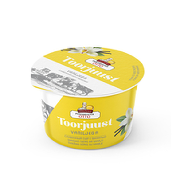 Piimameister Otto toorjuust vaniljega 150g