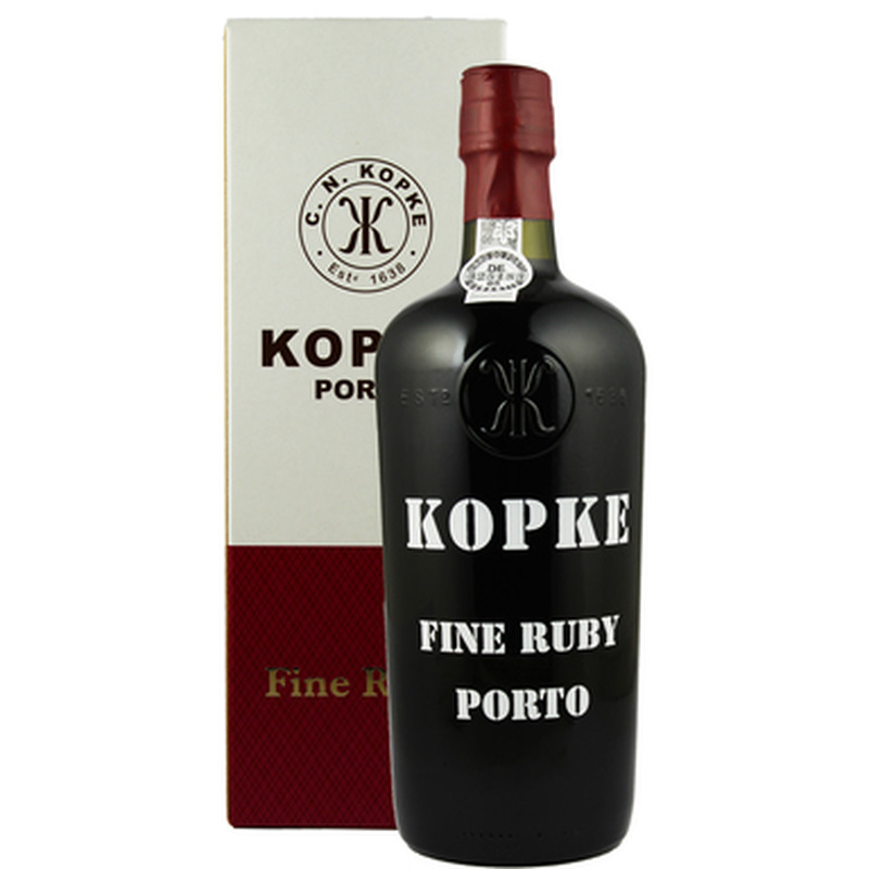 KOPKE Fine Ruby Porto 19,5% 75cl (punane, magus)