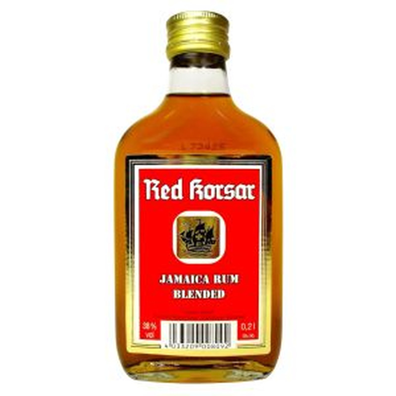 Red Korsar Jamaica Rum 38% vol 0.2L piiritusjook