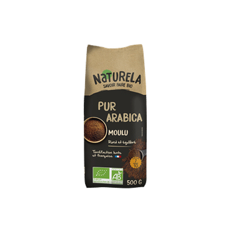 Kohv PurArabica Ground Bio NATURELA 500g