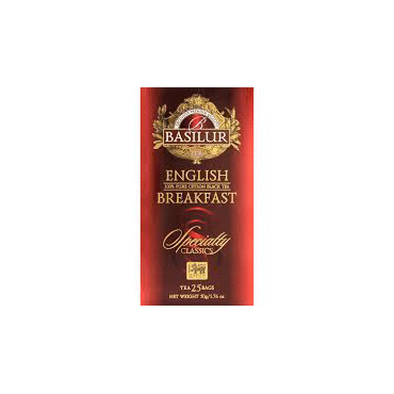 Must tee BASILUR English breakfast 25x2g