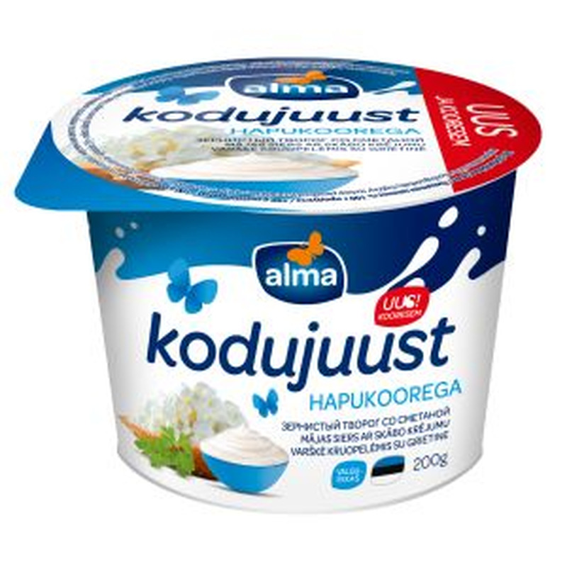 Alma kodujuust 200g hapukoorega