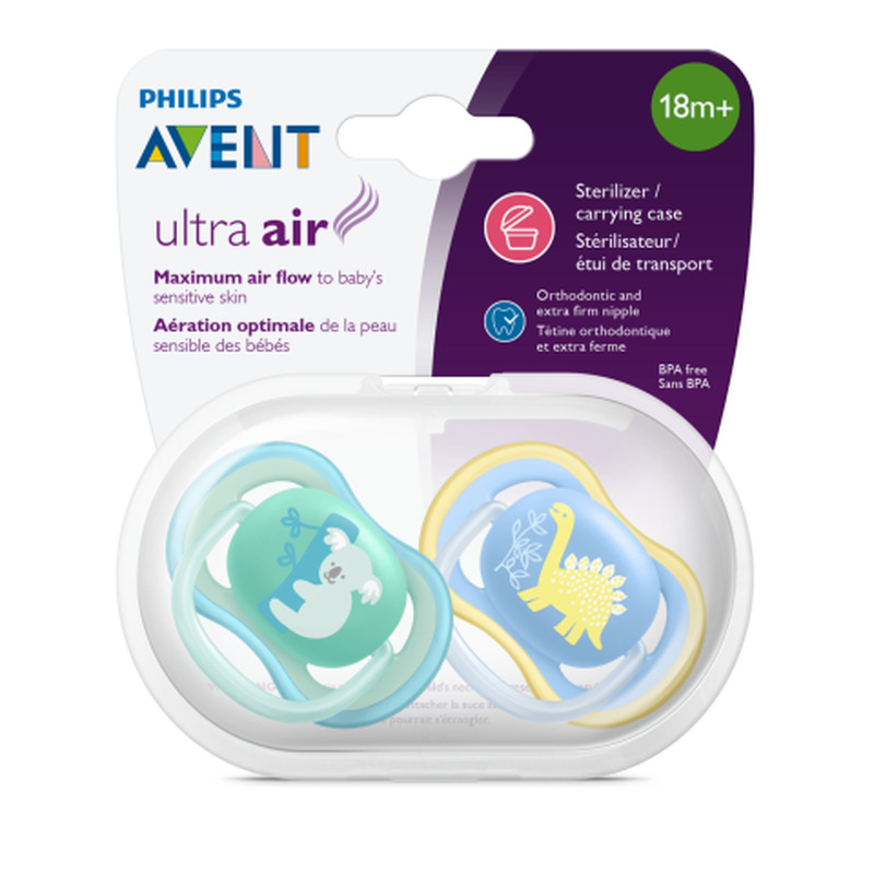 Lutt Philips Avent Ultra Air sinine alates 18.kuust 2tk