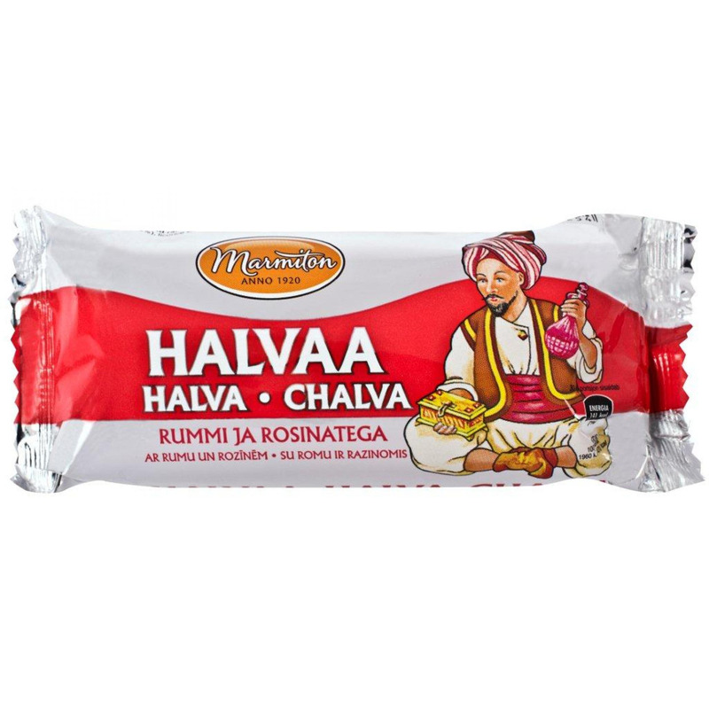 Halvaa rummi ja rosinatega, MARMITON, 200 g