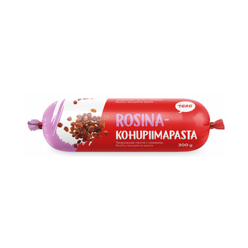 Kohupiimapasta TERE rosina, 300g