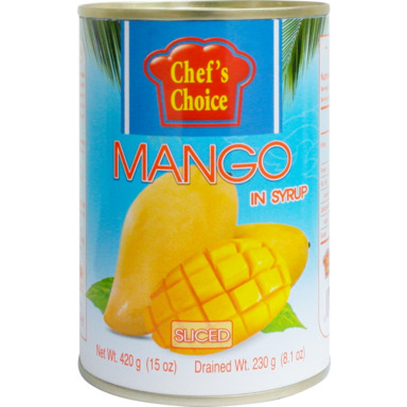 CHEF'S CHOICE Mango siirupis 420g