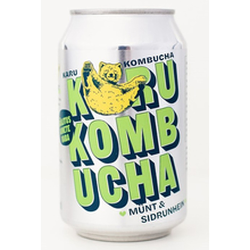 Karu Kombucha mündi-sidruniheina 330ml