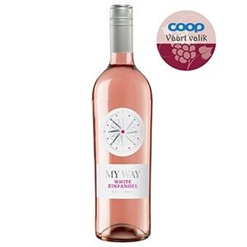 My Way  White Zinfandel 0.75L roosa vein