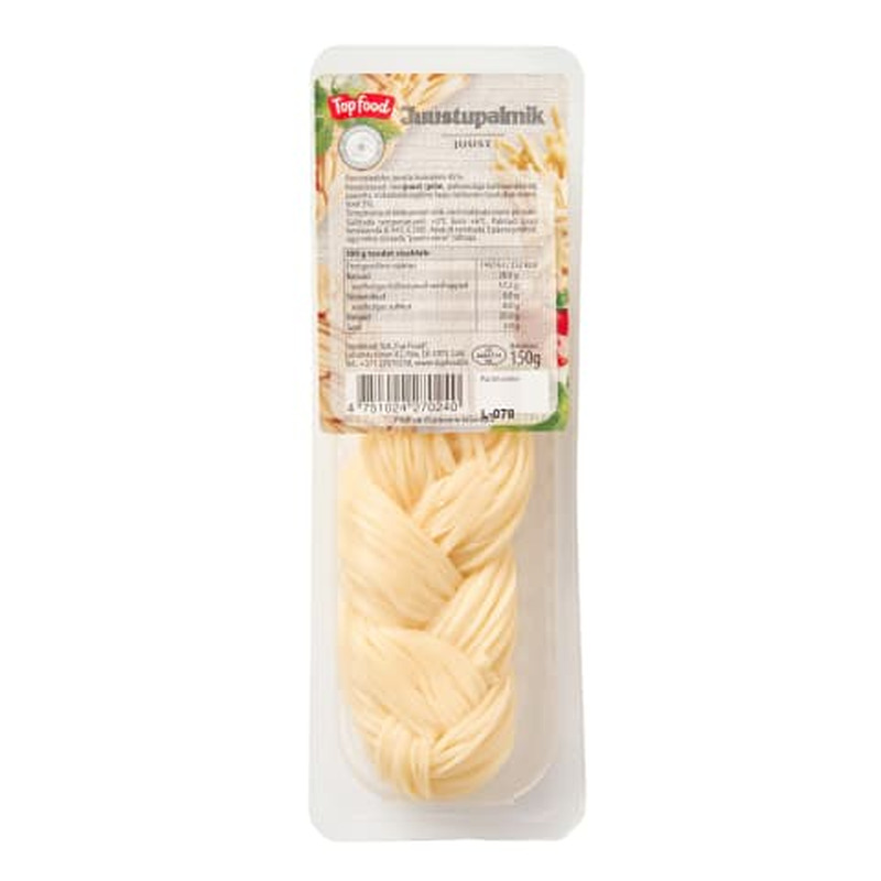 Juustupalmik Top Food 150g