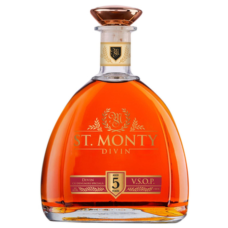 DIVIN ST. MONTY Brandy VSOP 5 Years 40% 50cl