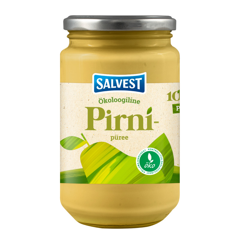 Pirnipüree ökoloogiline, SALVEST, 450 g