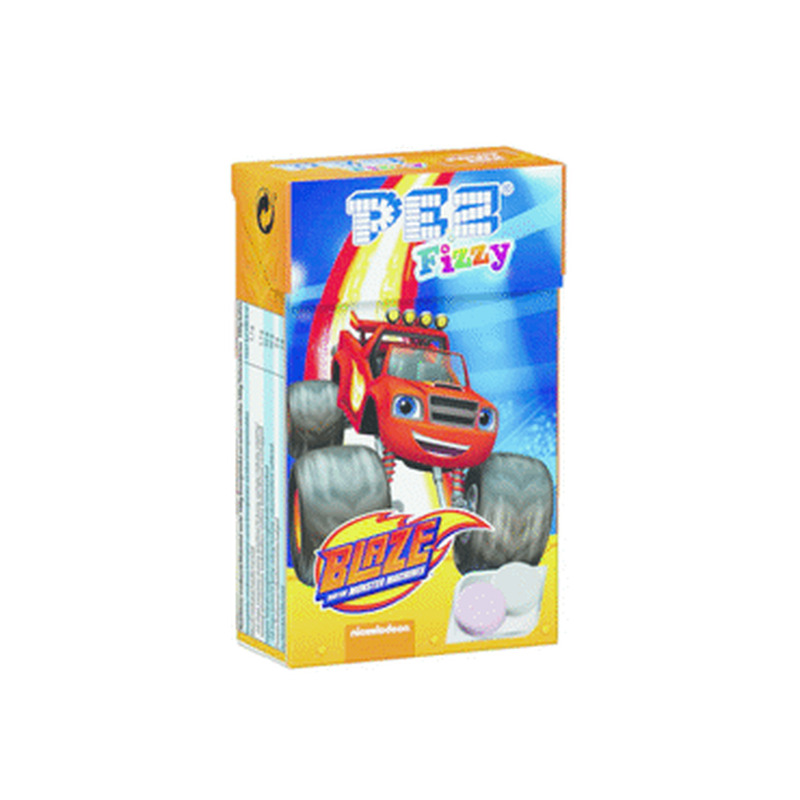 Kompvekid puuviljam. Fizzy PEZ 30g