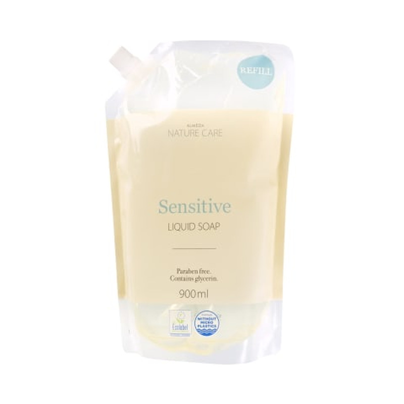 Vedelseep Sensitive täide, ALMEDA, 900 ml