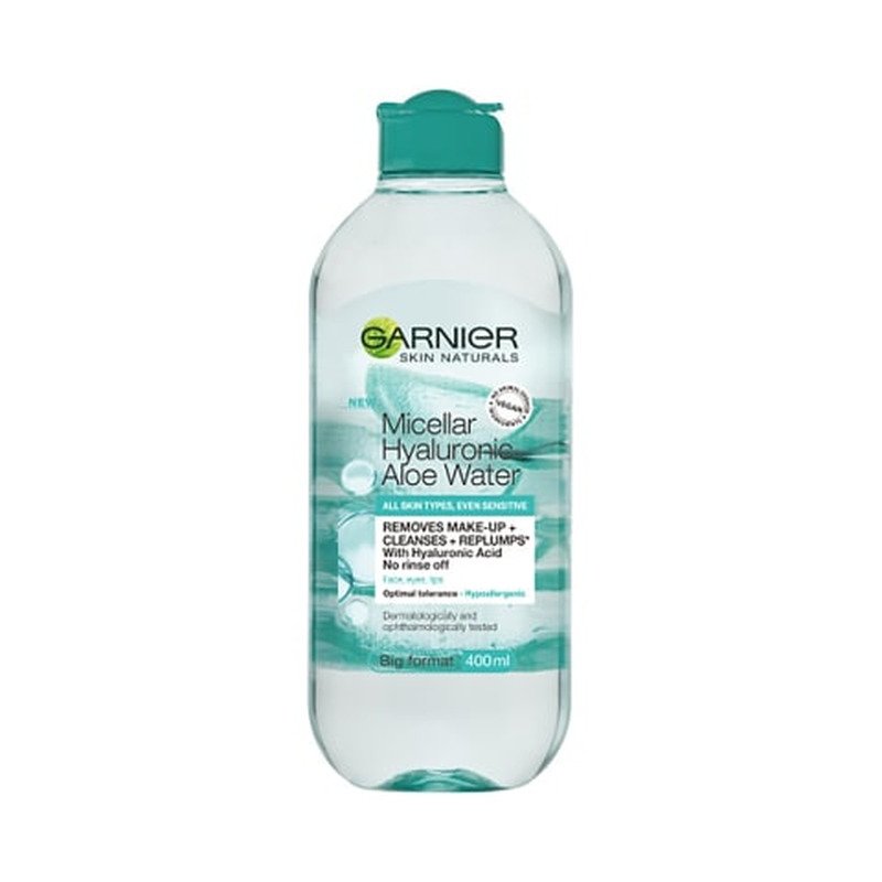 Mitsellaarvesi Garnier Hyaluronic Aloe 400ml