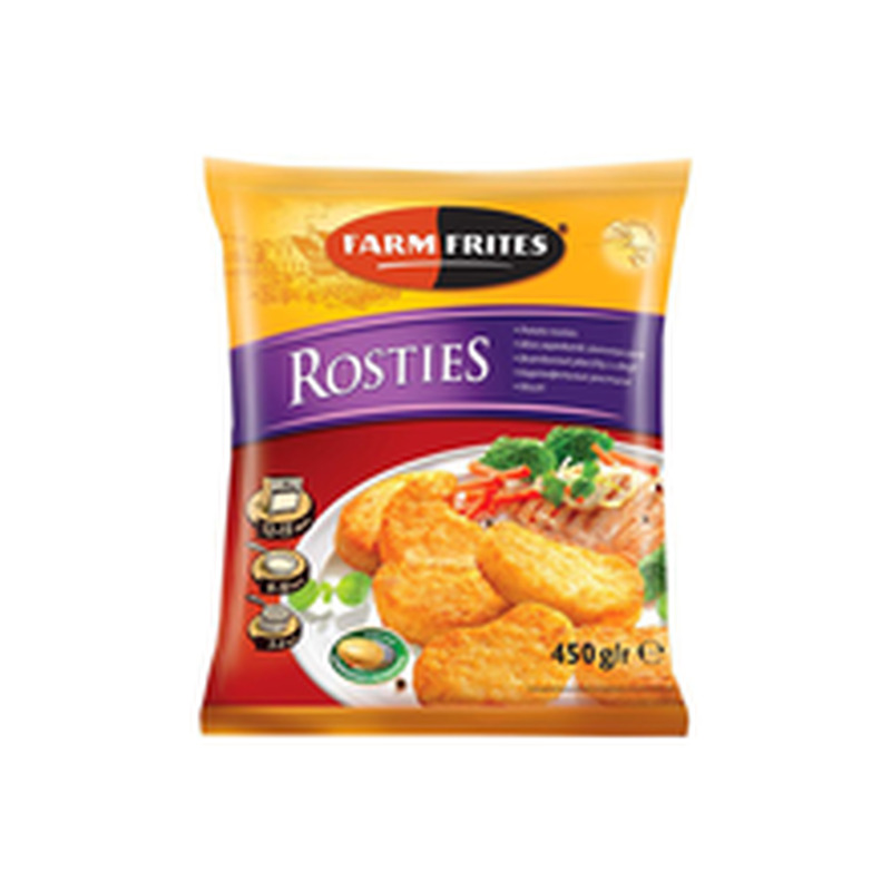 Hakitud kartuli kotlet sibulaga, FARM FRITES, 450g