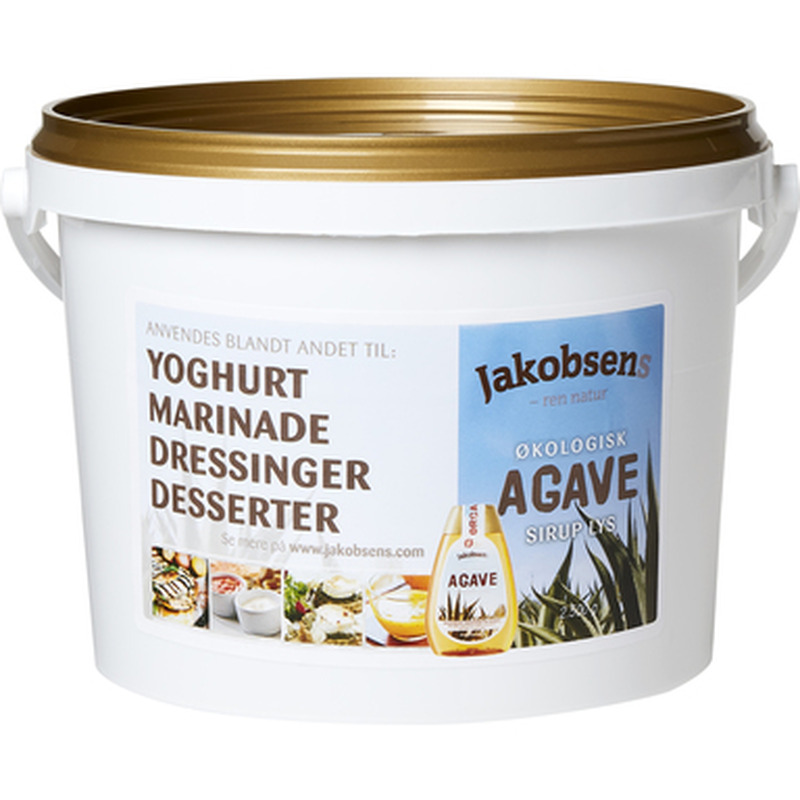 JAKOBSENS Hele agaavisiirup 2,5kg (öko)