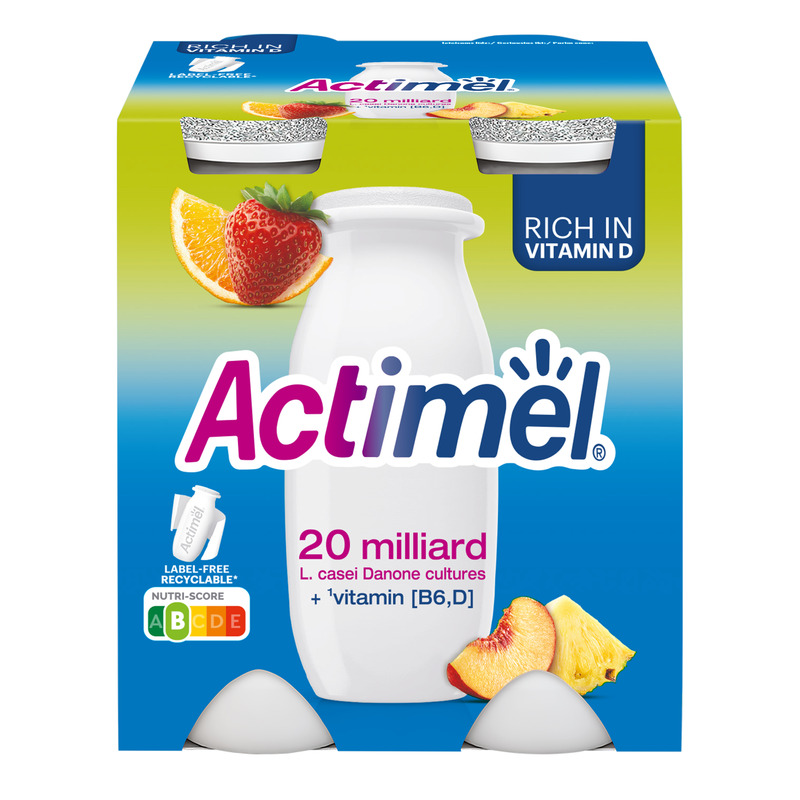 Jogurtijook puuvilja, ACTIMEL, 4 x 100 g