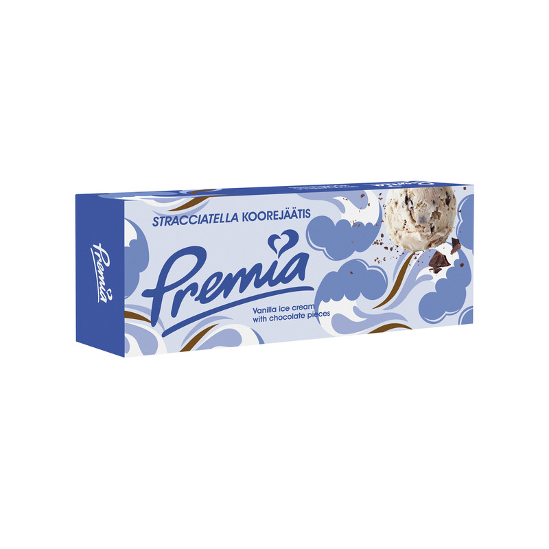 Stracciatella koorejäätis, PREMIA, 480 g