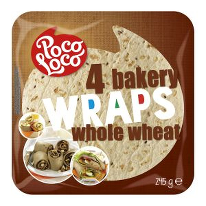 Poco Loco wrap 4tk 245g täistera