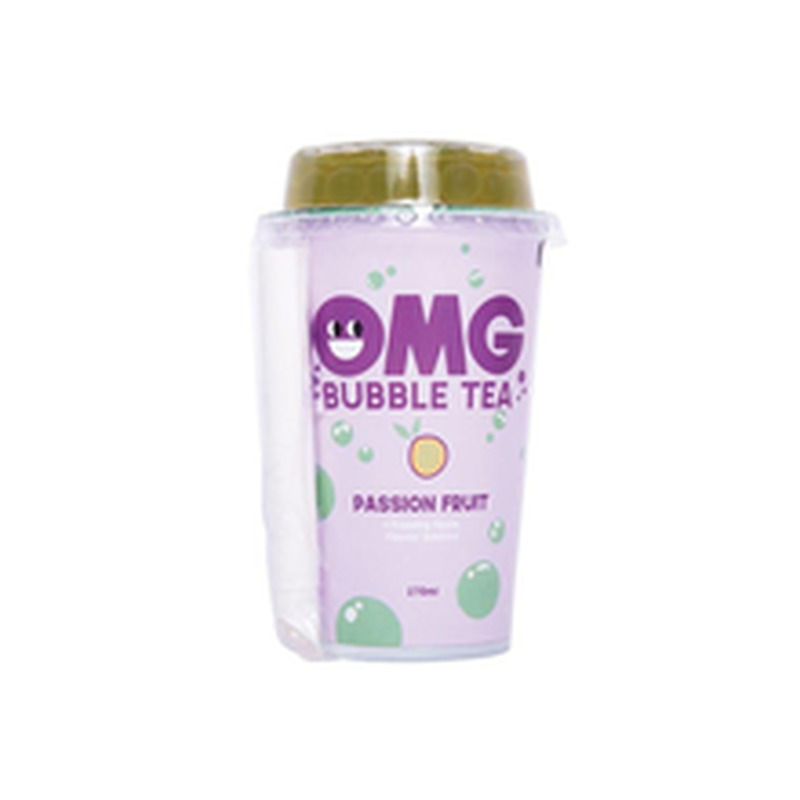 Omg Bubble Tea passionivilja õunamullidega 270ml