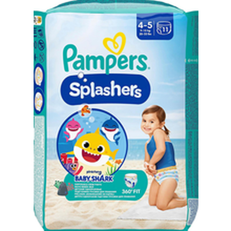 Ujumismähkmed S4-5, PAMPERS, 9-15 kg/11 tk