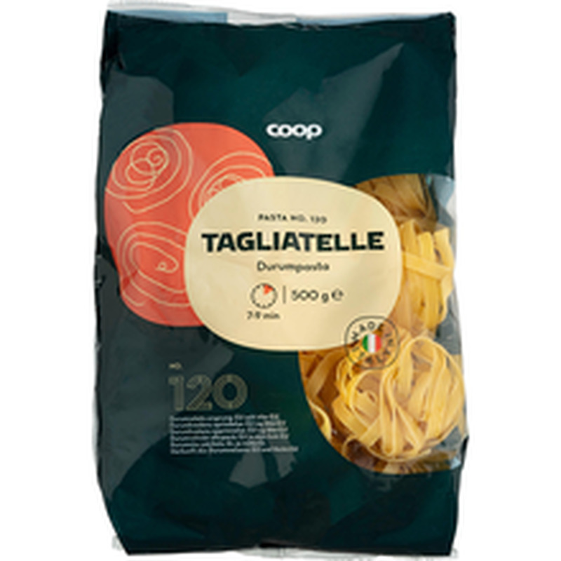 Coop tagliatelle durumpasta 500g