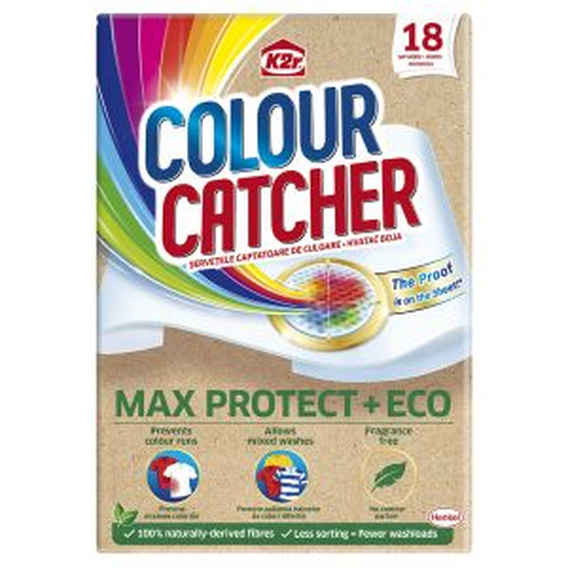 K2r Colour Catcher Eco+ värvipüüdja 18tk