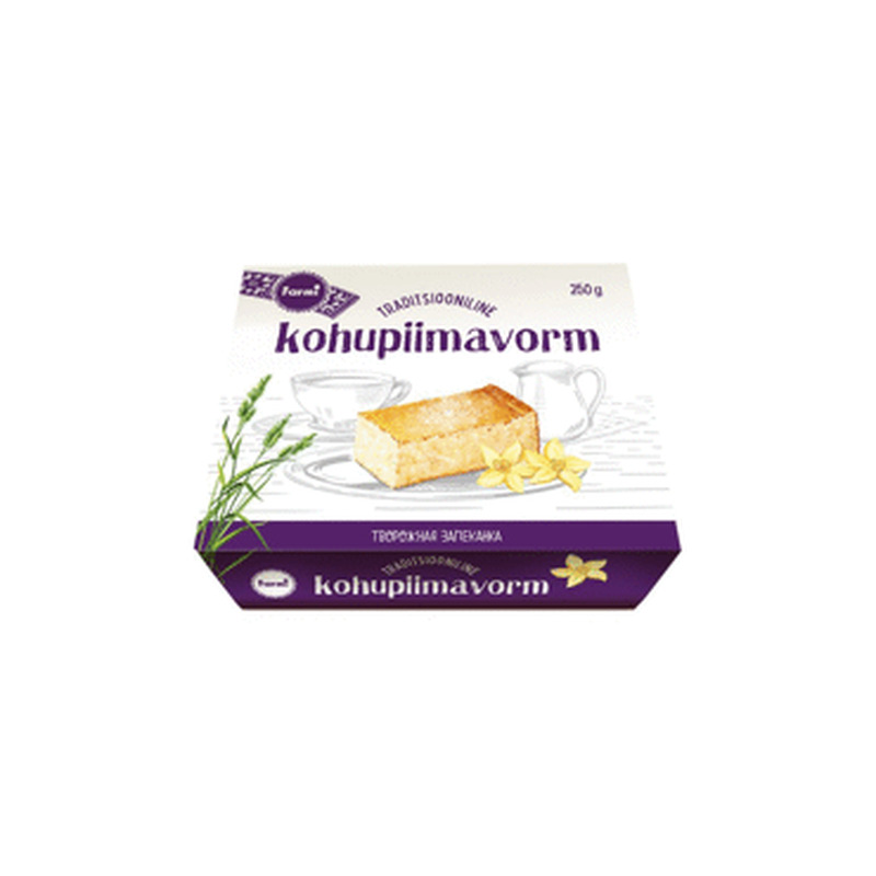 Kohupiimavorm FARMI traditsioonil., 250g