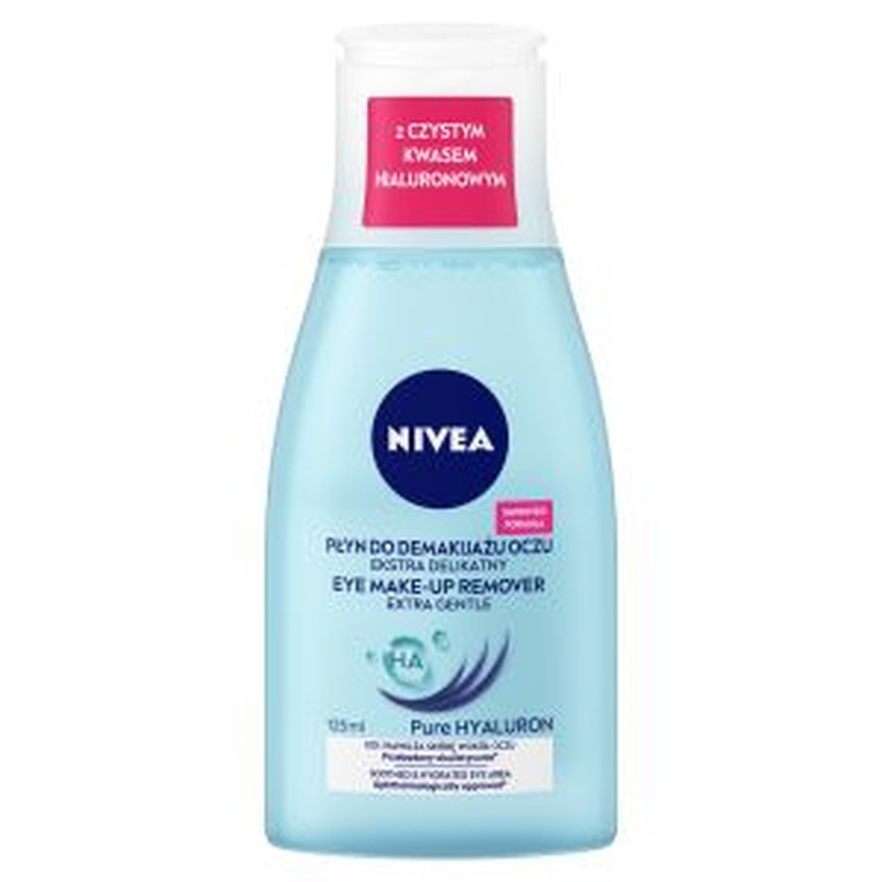 Silmameigieemaldaja õlivaba, NIVEA, 125 ml