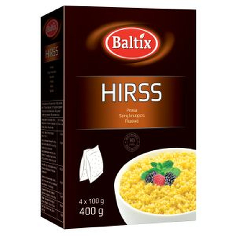 Hirss 4x100g, BALTIX, 4*100g