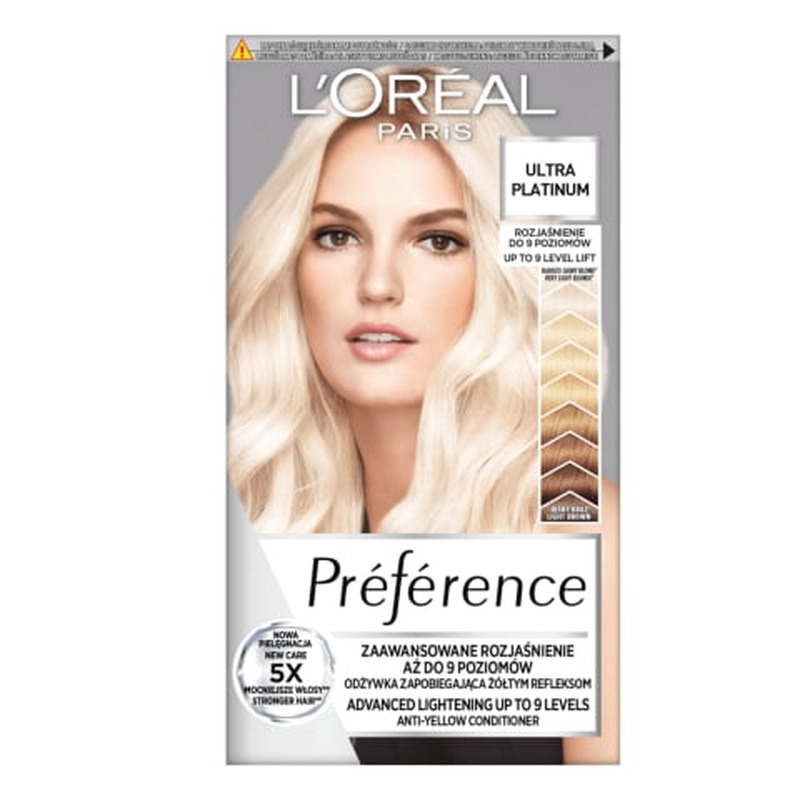 Blondeerija L'Oreal Preference Ultra Platinum