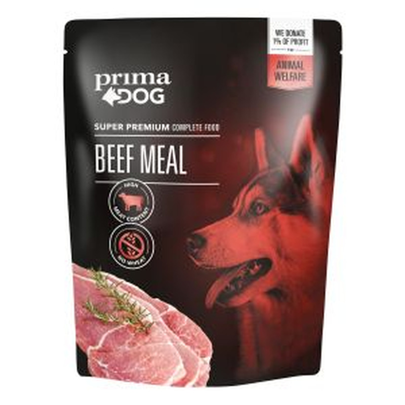 PrimaDog Koeraeine 260g liha